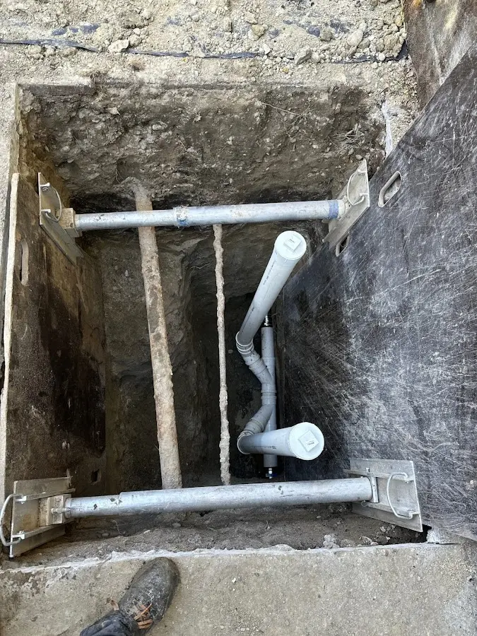 Experienced plumber completing Gas Line Repair work in Fayette